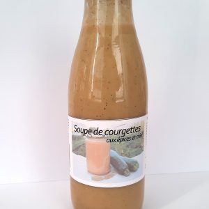 Soupe de courgettes épices et miel (bocal de 750g)